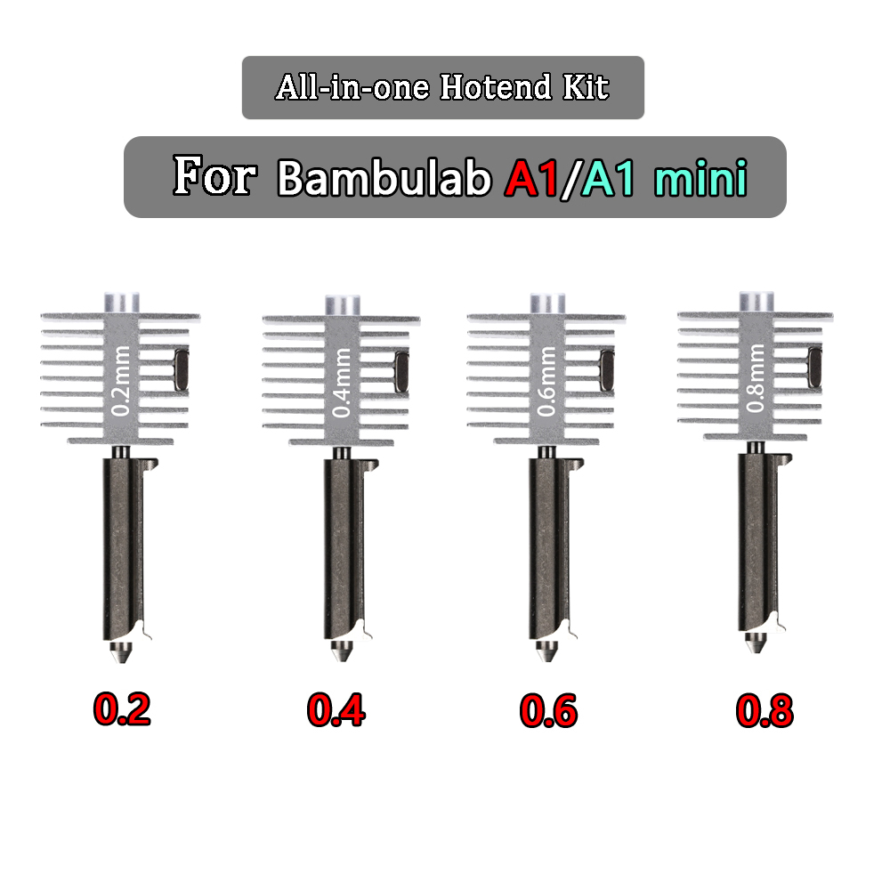 Hotend 0.4Mm - Upgraded Hotend Kit For Bamb Lab