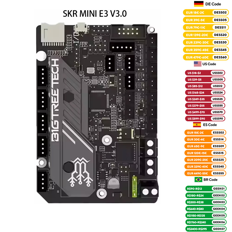 Btt Skr Mini - BIGTREETECH SKR MINI E3 V3.0 3D