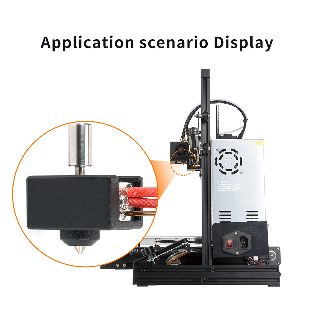 Ender-3 S1 High Heating Block  - đánh giá và giá Hotend Assembly