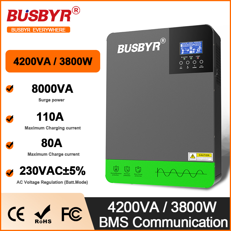4.2KW 6.2KW Hybrid Solar Inver - đánh giá và giá Resin Vat