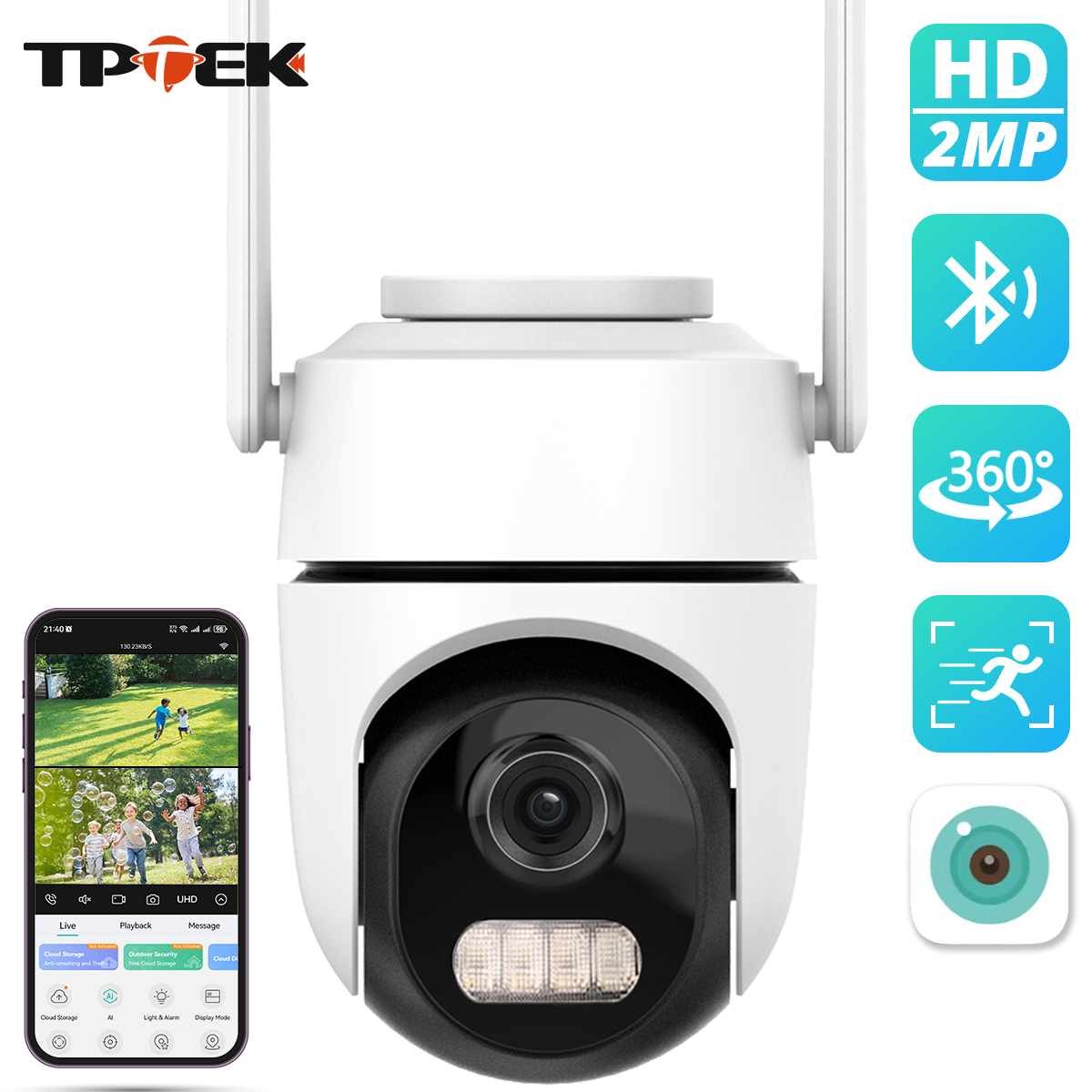 2MP 1080P WiFi PTZ Security Ca - đánh giá và giá Btt Skr Mini