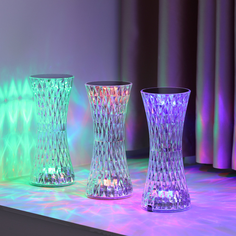 Crystal Bedside Table Lamps Xm - đánh giá và giá Glass Bed