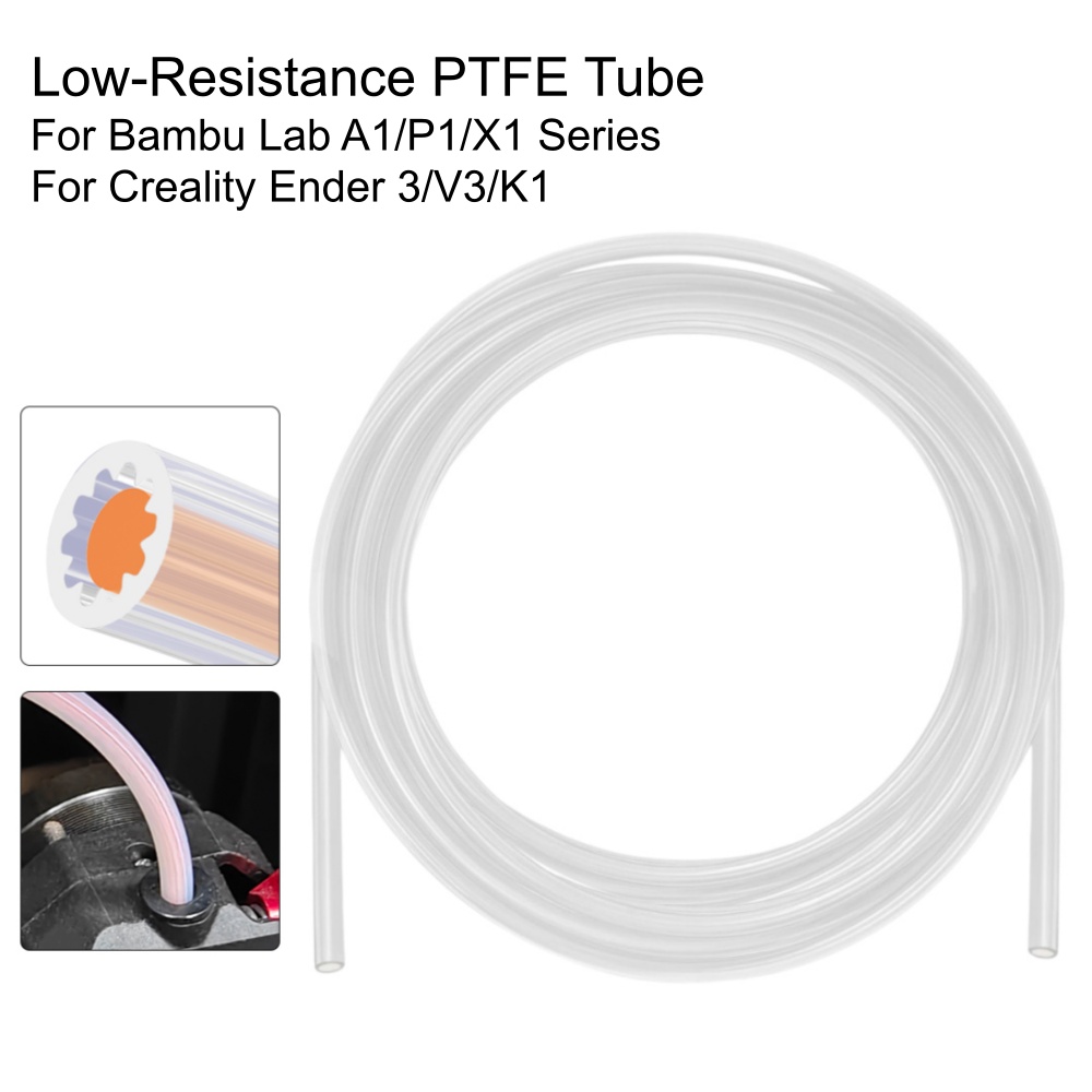Star-Shape PTFE Tube Filament  - đánh giá và giá Bowden Tube