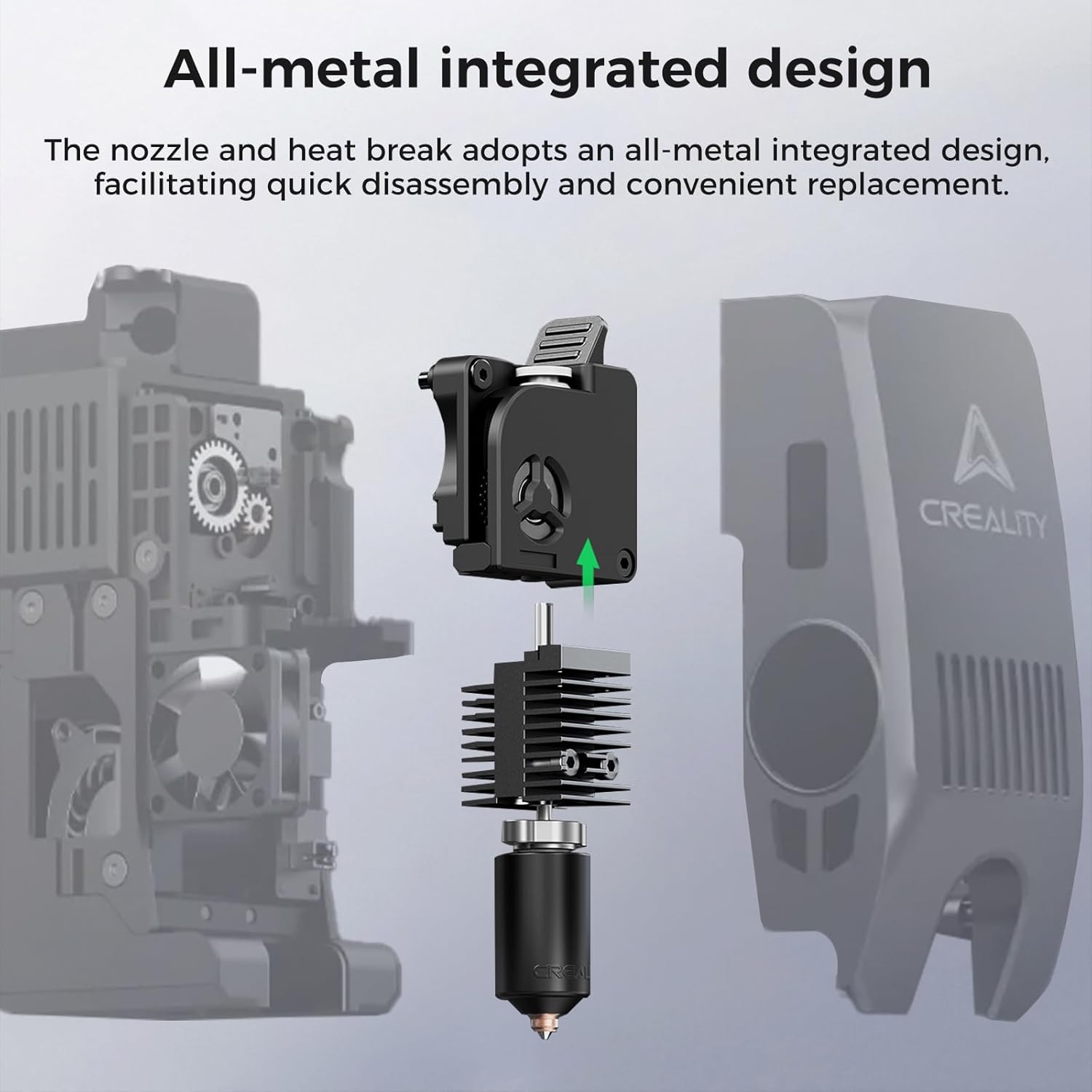 Creality Official K2/K2 Pro Ce - đánh giá và giá Hotend Assembly