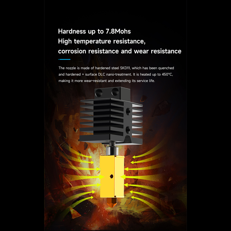 Hotend For Qidi X plus 3 / X m - đánh giá và giá Hotend 0.4Mm