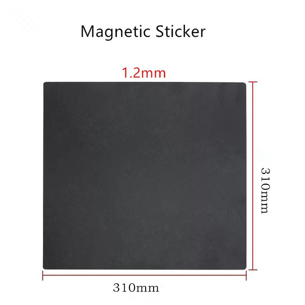 Magnetic Sticker 310x310mm for - đánh giá và giá 3D Printer Bed