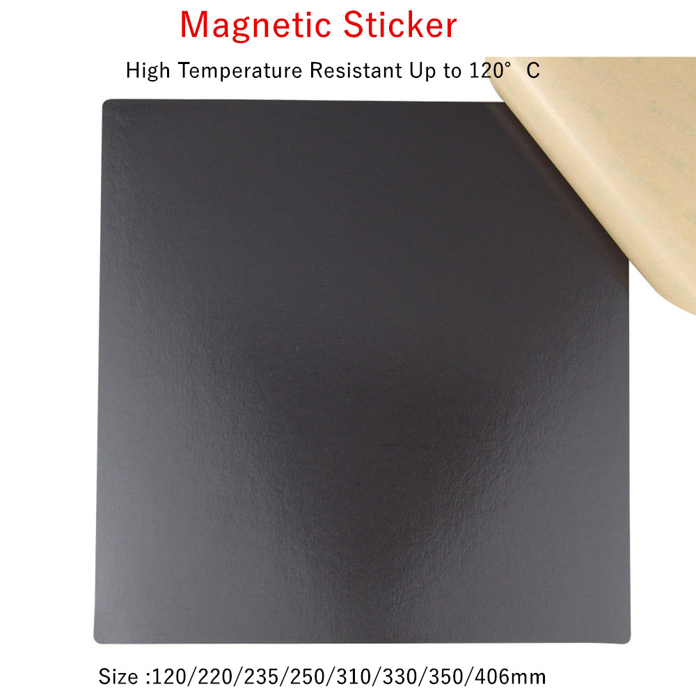 Magnetic Sticker 310x310mm for - đánh giá và giá 3D Printer Bed
