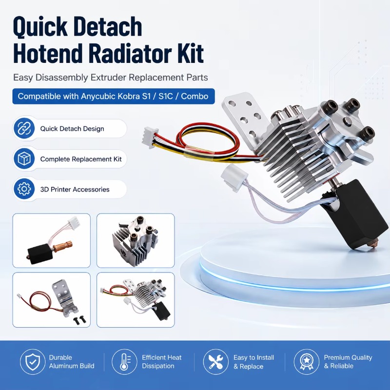 Upgrade Quick Detach Hotend Ra - đánh giá và giá Hotend Assembly