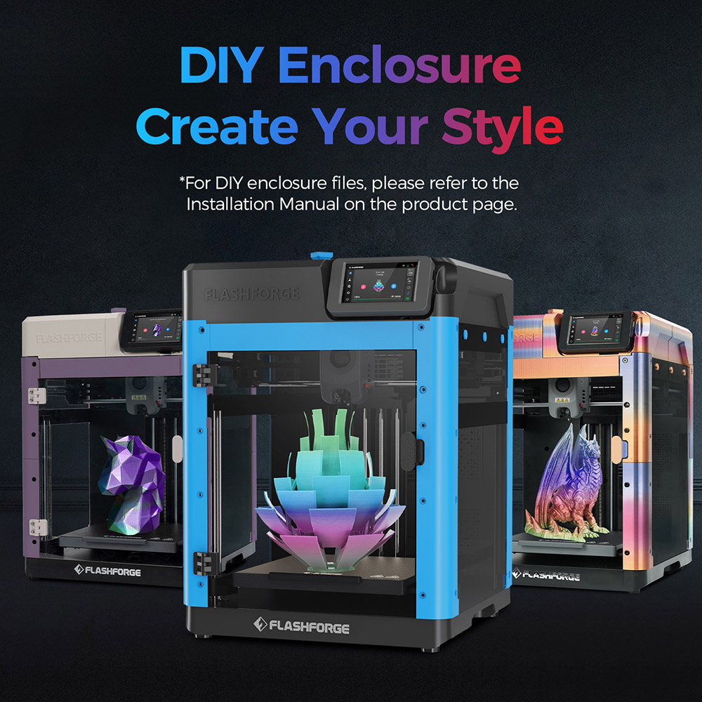 FLASHFORGE Enclosure Panel Kit - đánh giá và giá Enclosure 3D Printer