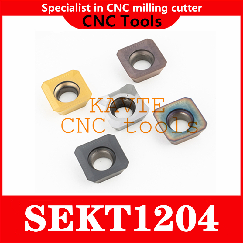 SEKT1204 Insert face milling c - đánh giá và giá Nozzle Tungsten