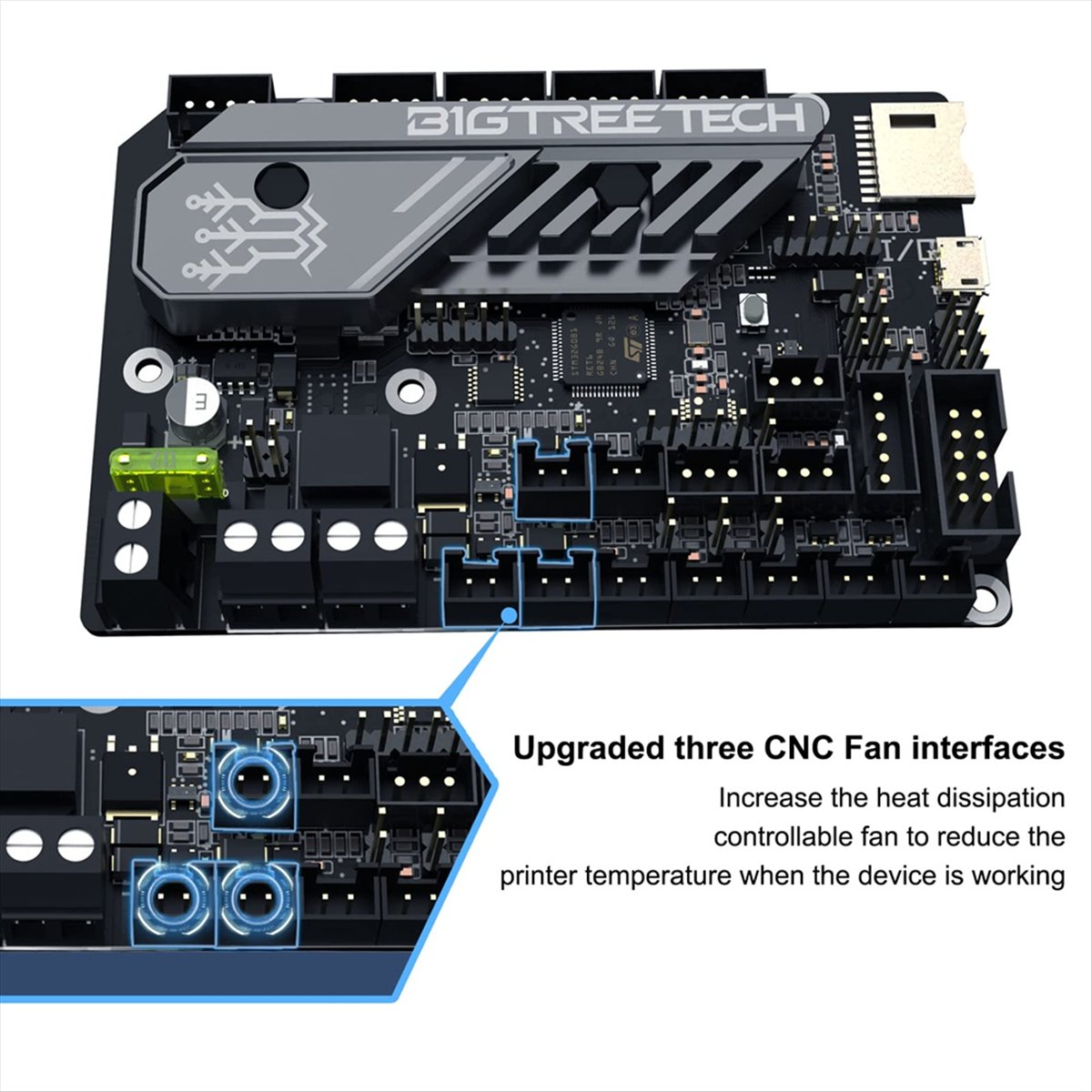 M05K  SKR Mini E3 V3.0 32 Bit  - đánh giá và giá Skr Mini E3