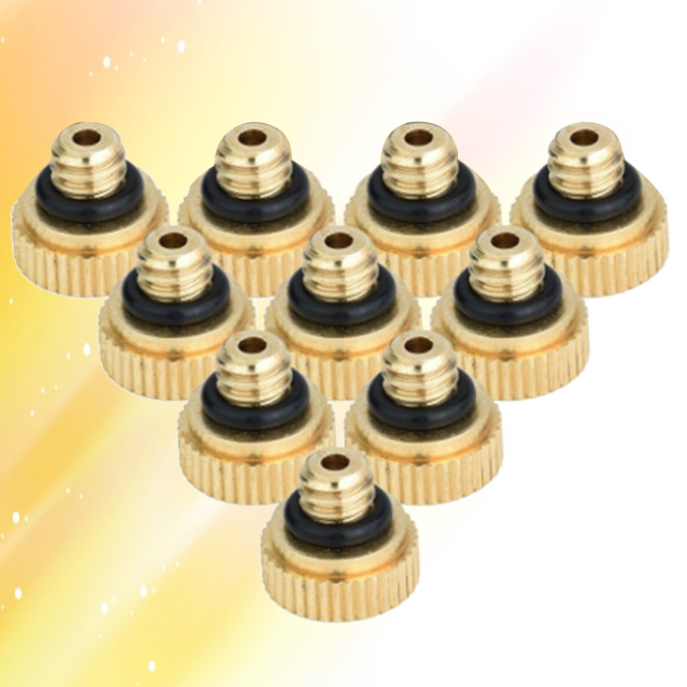 10pcs Cold Fog Nozzles 0.3Mm B - đánh giá và giá Nozzle Brass