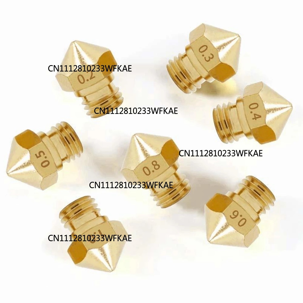 5pcs MK10 M6 Extruder Nozzle 1 - đánh giá và giá Printer Nozzle