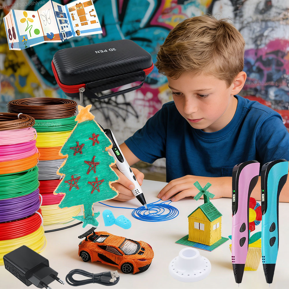 Children's 3D Printing Pen wit - đánh giá và giá Pla Filament
