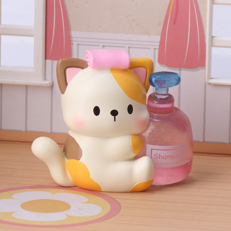 Bath Time Meow Crew Blind Box  - đánh giá và giá Resin Vat