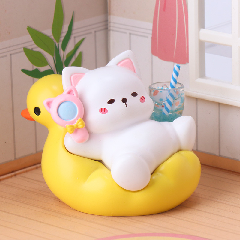 Bath Time Meow Crew Blind Box  - đánh giá và giá Resin Vat