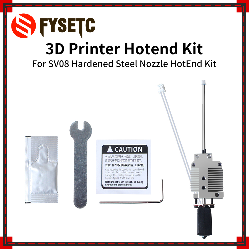 For SV08 Upgraded Hardened Ste - đánh giá và giá Hotend 0.4Mm