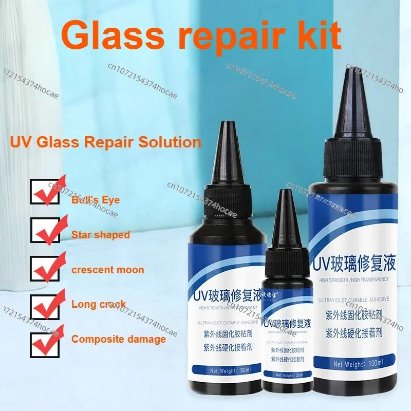 Auto Glass Windshield Repair T - đánh giá và giá Uv Resin
