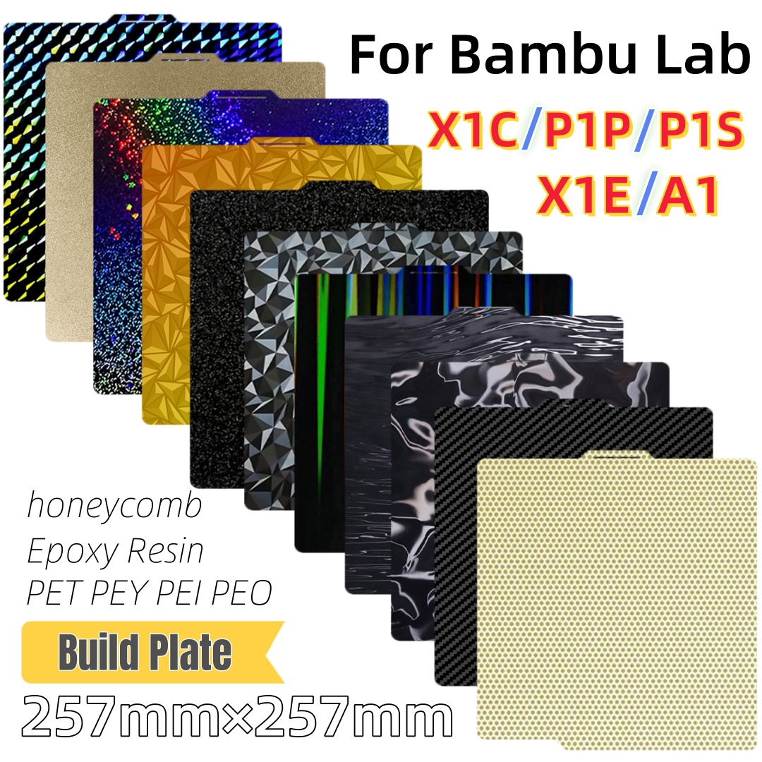 Build Plate 257x257 Spring Ste - đánh giá và giá Hotend 0.4Mm