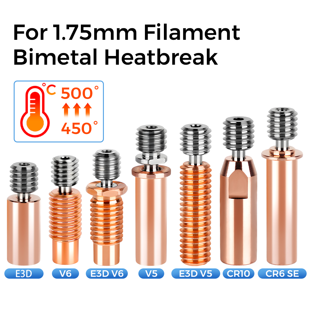 High Quality E3D V6 Throat V5  - đánh giá và giá Hotend Assembly