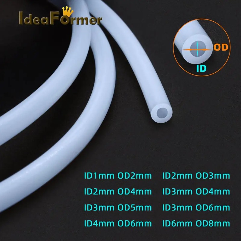 1m Ptfe Tube 1mm 2mm 3mm 4mm 6 - đánh giá và giá Bowden Tube