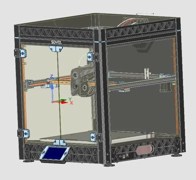 Sovol SV08 Full PC Enclosure K - đánh giá và giá Enclosure 3D Printer