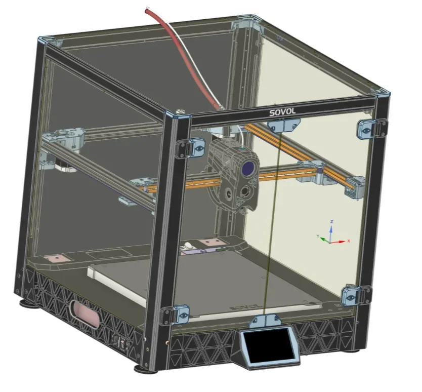 Sovol SV08 Full PC Enclosure K - đánh giá và giá Enclosure 3D Printer