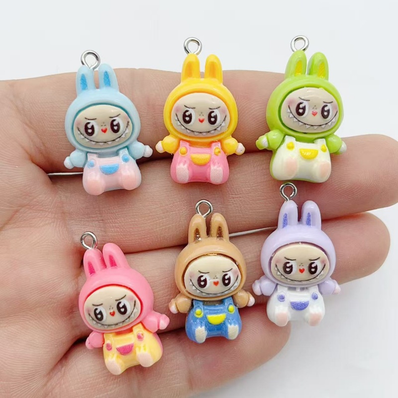10Pcs Kawaii Rabbit Strawberry - đánh giá và giá Resin
