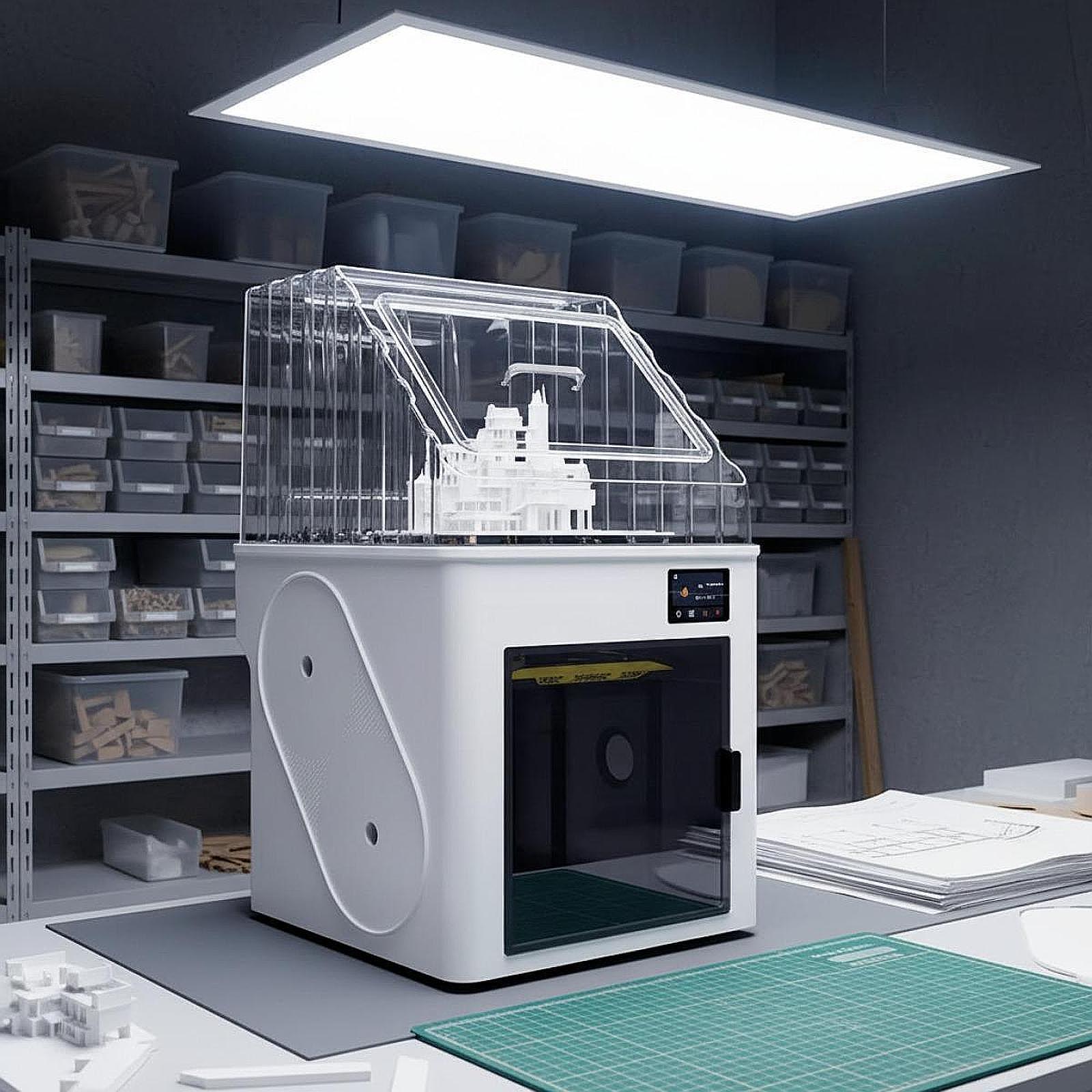 3D Printer Clear Top Cover Pre - đánh giá và giá Enclosure 3D Printer