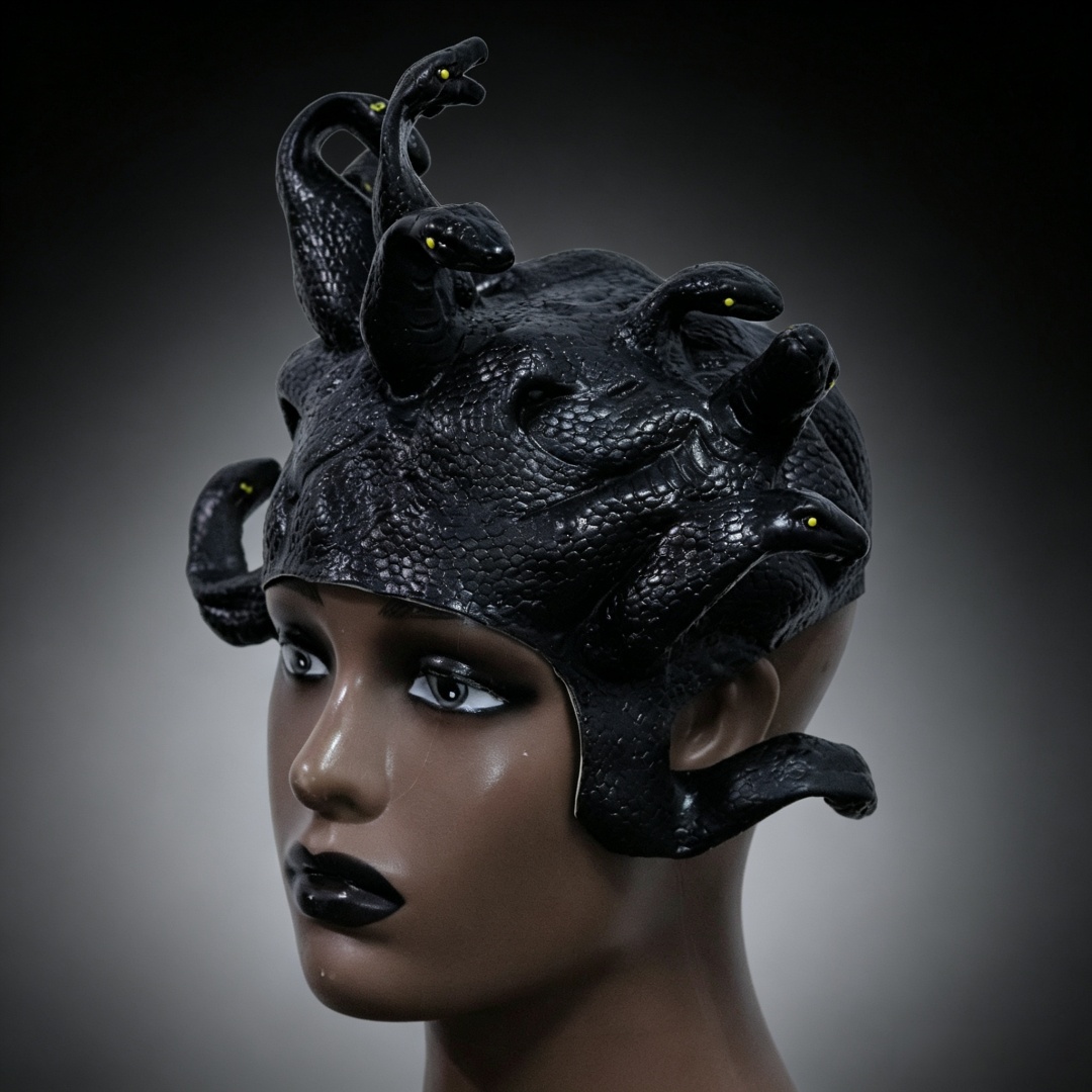 Medusa latex wig mask,Horror s - đánh giá và giá Cobra Extruder