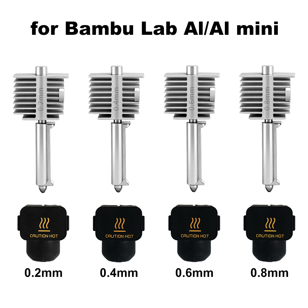 3D Printing Accessories A1/A1  - đánh giá và giá Hotend 0.4Mm