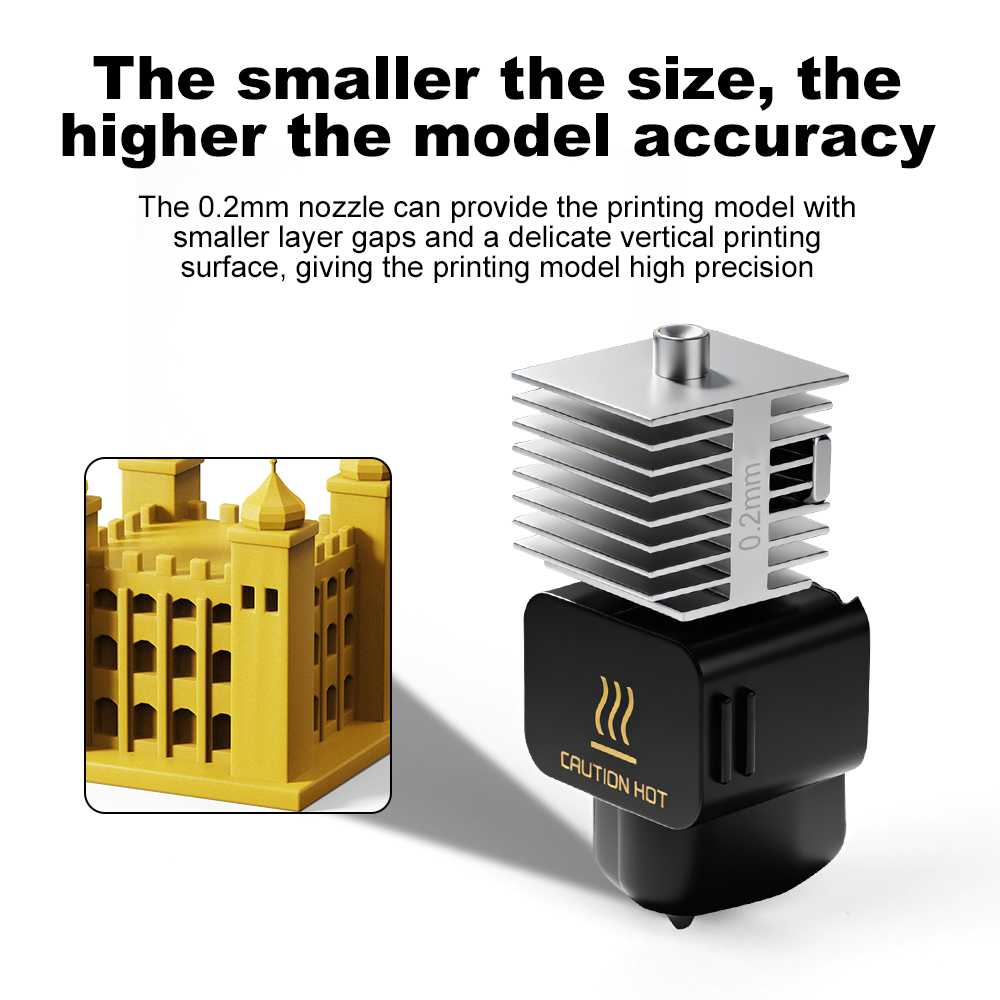 3D Printing Accessories A1/A1  - đánh giá và giá Hotend 0.4Mm