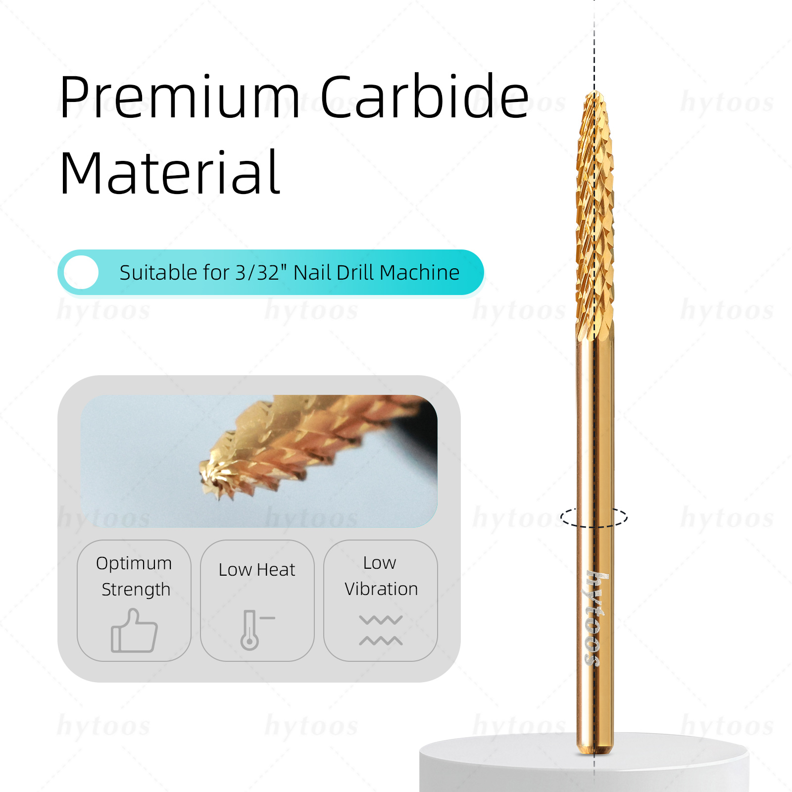 HYTOOS Under Nail Cleaner Carb - đánh giá và giá Nozzle Tungsten