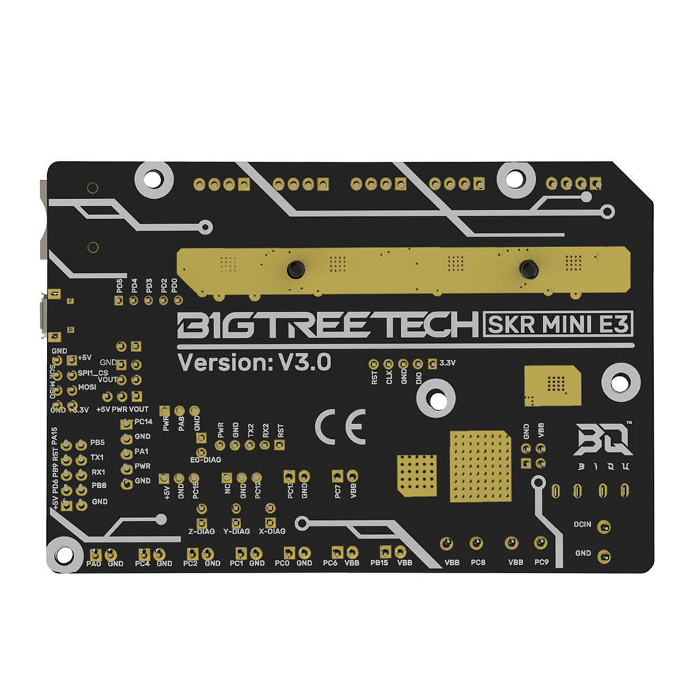 BIGTREETECH SKR MINI E3 V3.0 3 - đánh giá và giá Btt Skr Mini