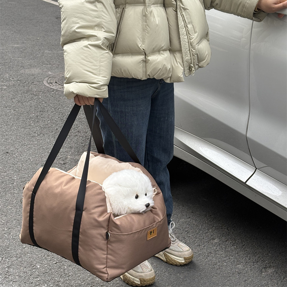 Pet Dog Car Seat Cover Safety  - đánh giá và giá Carriage Bed