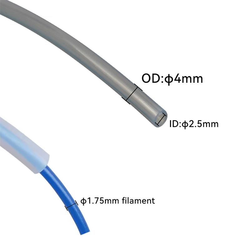 PTFE Tube for Bambu Lab P1P/P2 - đánh giá và giá Bowden Tube