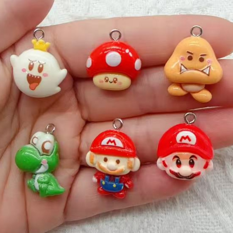 10pcs resin cartoon pendant, D - đánh giá và giá Resin