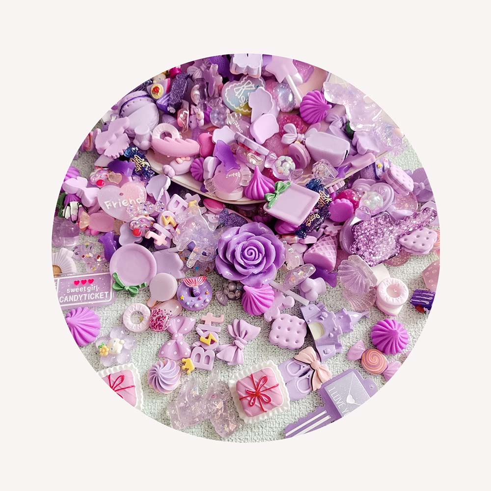 DIY jewelry mobile phone decor - đánh giá và giá Resin