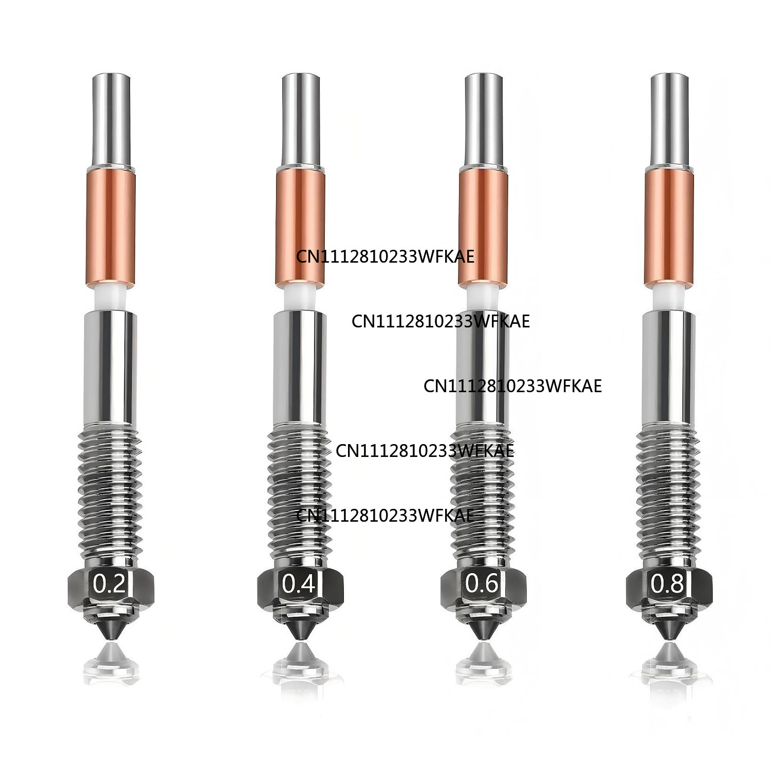 Q2 integrated nozzle all-metal - đánh giá và giá Printer Nozzle